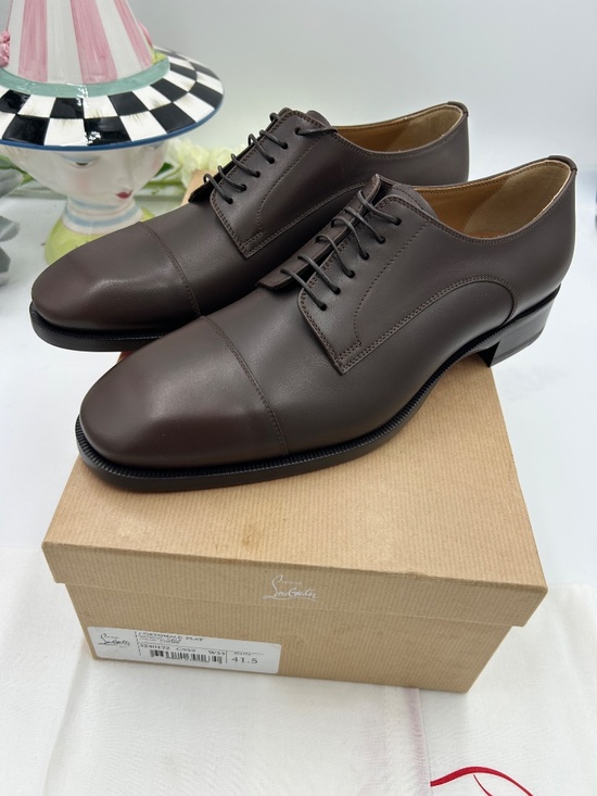 Men’s Christian Louboutin CORTOMALE Leather Oxford. Size 41.5/8.5 US main image 4
